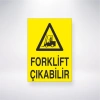 Forklift Çıkabilir Sticker 20X28 Cm