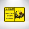 forlifte kimseyi bindirme Sticker 20X28 Cm