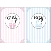 Girl or Boy Afişi Baby Shower Afişi 35x50 Cm