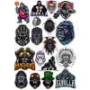 Goril Sticker Set-8 20 Parça Telefon, Tablet, Defter, Laptop Sticker