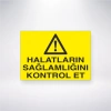 Halatların Sağlamlığını Kontrol Et Sticker 20X28 Cm