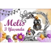 Hallowen Temalı Doğum Günü Afişi - 50x70 Cm