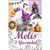 Hallowen Temalı Doğum Günü Afişi - 50x70 Cm