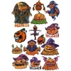 Happy Hallowen Sticker Set 14 Parça Telefon, Tablet, Defter, Laptop Sticker