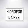Hidrofor Dairesi Sticker 20X28 Cm