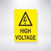 High Voltage Sticker 20X28 Cm