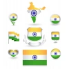 Hindistan Sticker Set