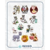 İnek Sticker Set-1 13 Parça Telefon, Tablet, Defter, Laptop Sticker