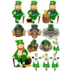 İrlandalı Sticker Set-1 13 Parça Telefon, Tablet, Defter, Laptop Sticker