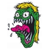 Zombi Sticker 10x10 cmRenkli Sticker