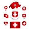 İsviçre Sticker Set