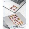 İtfaiyeci Sticker Set 3 20 Parça Telefon, Tablet, Defter, Laptop Sticker