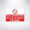 Kalendere Elle Kağıt Verme Sticker 20X28 Cm