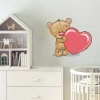 Kalpli Ayıcık ÇocukOdası Stikcer
