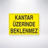 Kantar Üzerinde Beklenmez Sticker 20X28 Cm