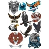 Kartal Eagle Sticker Set 11 Parça Telefon, Tablet, Defter, Laptop Sticker