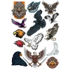Kartal Eagle Sticker Set-3 14 Parça Telefon, Tablet, Defter, Laptop Sticker