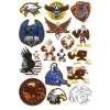 Kartallar Sticker Set 20 Parça Telefon, Tablet, Defter, Laptop Sticker