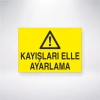 Kayışları Elle Ayarlama Sticker 20X28 Cm
