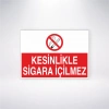 Kesinlikle Sigara İçilmez Sticker 20X28 Cm