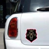 Kızgın Ayı Sticker 10x10 cmRenkli Sticker