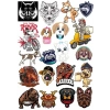 Köpek Sticker Set 16 20 Parça Telefon, Tablet, Defter, Laptop Sticker