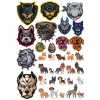Köpekler Sticker Set 11 20 Parça Telefon, Tablet, Defter, Laptop Sticker