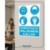 Koruyucu Malzemeni Kullan Sticker 20X28 Cm