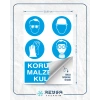 Koruyucu Malzemeni Kullan Sticker 20X28 Cm