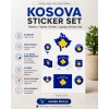 Kosova Sticker Set