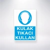 Kulak Tıkacı Kullan Sticker 20X28 Cm