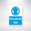 Kulaklık Tak Sticker 20X28 Cm