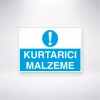 Kurtarıcı Malzeme Sticker 20X28 Cm