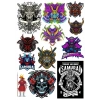 Kuru Kafa Samurai Sticker Set 12 Parça Telefon, Tablet, Defter, Laptop Sticker