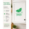 Limon Sticker 17x17 Cm Yeşil