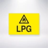 LPG Sticker 20X28 Cm