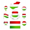 Macaristan Sticker Set