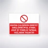 Makine Çalışırken Emniyet Swiçlerin İptal Etmek, Ayar ve Temizlik Yapmak, Yağlamak Yasaktır Sticker 20X28 Cm