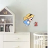 Masalsı Alice ve Arkadaşı Duvar Stickerı
