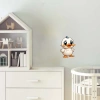 Mavi Saçlı Yavru Ördek Duvar Stickerı