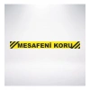 Mesafeni koru 100x10 Sticker 20X28 Cm