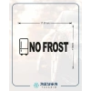 No Frost Araba Sticker 17x17 Cm Siyah