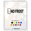 No Frost Araba Sticker 17x17 Cm Siyah