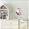 Noel Baba ve Geyik duvar Stikcer