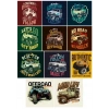 Off Road 4x4 Sticker Set 11 Parça Telefon, Tablet, Defter, Laptop Sticker