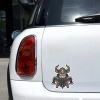 Öfkeli Viking Sticker 10x10 cmRenkli Sticker