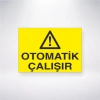 Otomatik Çalışır Sticker 20X28 Cm