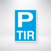 P Tır Sticker 20X28 Cm