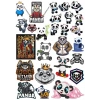 Panda Sticker Set 7 20 Parça Telefon, Tablet, Defter, Laptop Sticker