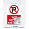 Park Yapmak Yasaktır Sticker 20X28 Cm